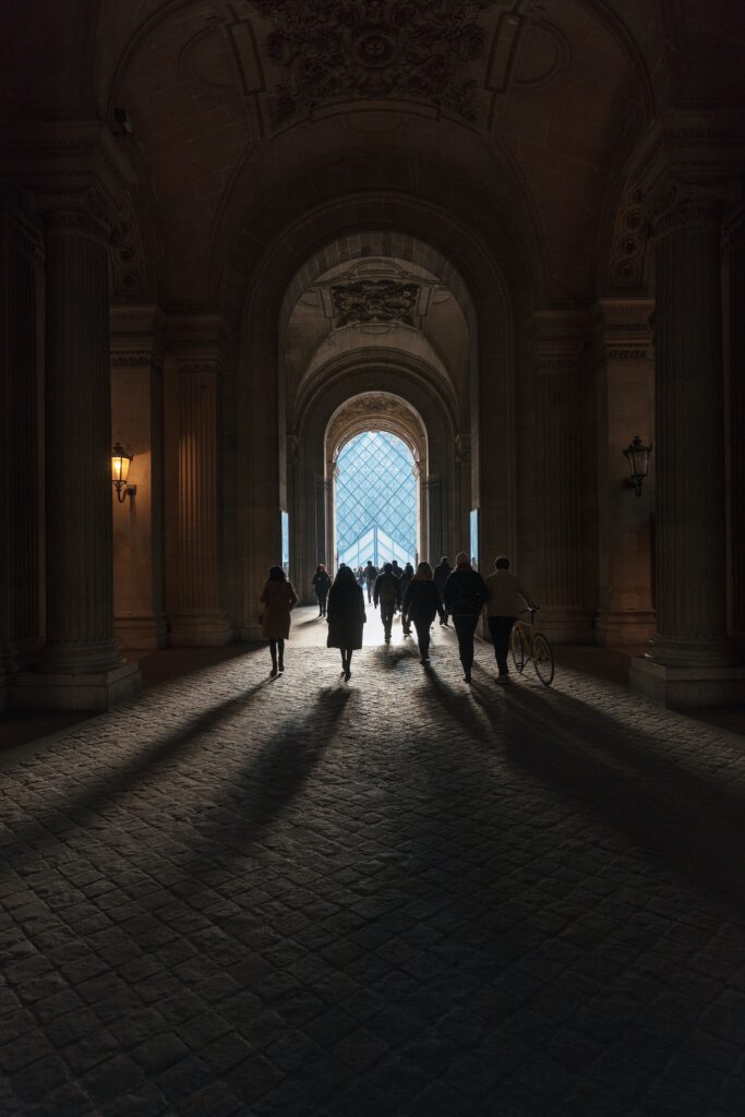 ästhetische Licht und Schatten Bild in der Architektur